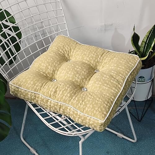 SUXUMHAO Kissen für Garten, Terrasse, Zuhause, Küche, Büro, dick, bequem, 40 x 40 x 9 cm, 4 Stück (G) von SUXUMHAO
