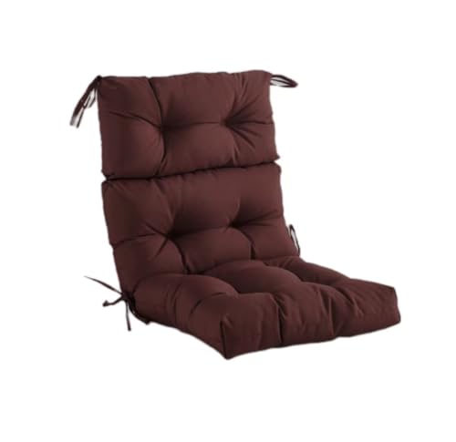 SUXUMHAO Kissen für Garten, Terrasse, Zuhause, Küche, Büro, dick, bequem, 53 x 101,6 x 12 cm, Braun von SUXUMHAO
