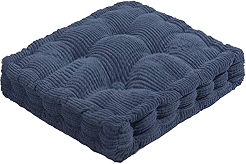 SUXUMHAO Stuhlkissen für drinnen und draußen, verdickte Bankmatte, strapazierfähiges Bodenkissen, Winterstuhlpolster für Schlafzimmer, Balkon, Auto, Büro, Terrasse, Sofa, Reisen, Dunkelblau SUXUMHAO Stuhlkissen für drinnen und draußen, verdickte Bankmatte, strapazierfähiges Bodenkissen, Winterstuhlpolster für Schlafzimmer, Balkon, Auto, Büro, Terrasse, Sofa, Reisen, Dunkelblau von SUXUMHAO