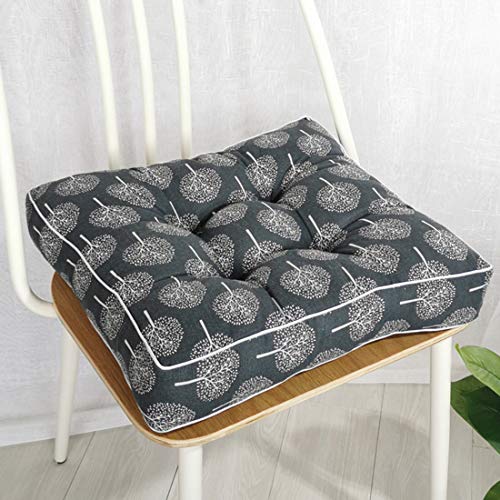 SUXUMHAO Weiches Kissen für Terrassenstühle, für Innenbereich, Büro, Zuhause, Küche, quadratisch, Esszimmerstuhl, 45,7 x 45,7 x 10,2 cm, Marineblau SUXUMHAO Weiches Kissen für Terrassenstühle, für Innenbereich, Büro, Zuhause, Küche, quadratisch, Esszimmerstuhl, 45,7 x 45,7 x 10,2 cm, Marineblau von SUXUMHAO