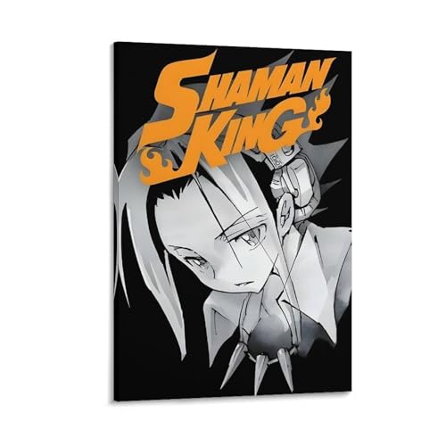 Anime-Poster "Shaman King" (16) auf Leinwand, Wandkunstdruck, Poster, Foto, Gemälde, Poster, Raumdekoration, 20 x 30 cm von SUYEKON