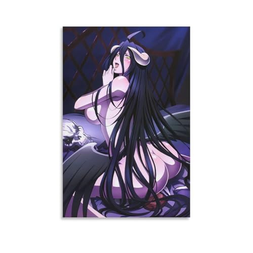 Overlord Japanisches Anime-Poster, Albedo Succubus, Poster, Wandkunst, Gemälde, Leinwanddrucke, Dekor-Poster, Kunstwerke, 30 x 45 cm Overlord Japanisches Anime-Poster, Albedo Succubus, Poster, Wandkunst, Gemälde, Leinwanddrucke, Dekor-Poster, Kunstwerke, 30 x 45 cm von SUYEKON