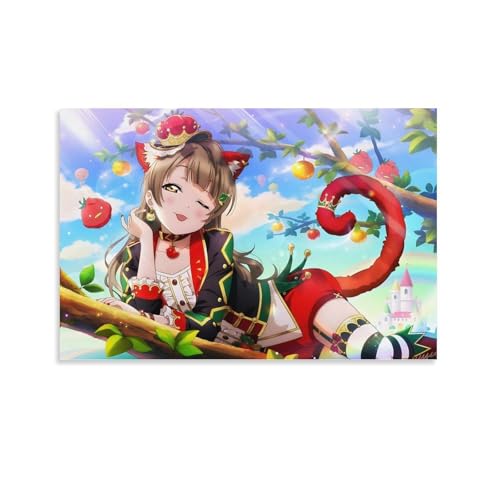 SUYEKON Anime-Poster "Love Live", Minami Kotori-Baum, Wandkunst, Bild, Malerei, Poster, Leinwanddruck, Poster, Kunstwerke, Raumdekoration, 30 x 45 cm von SUYEKON