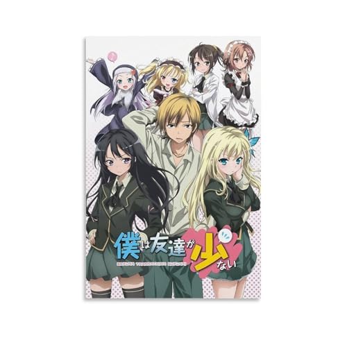 SUYEKON Haganai Poster, 2 Leinwand-Kunstdrucke, Poster, Foto, Malerei, Poster, Raumdekoration, 50 x 75 cm SUYEKON Haganai Poster, 2 Leinwand-Kunstdrucke, Poster, Foto, Malerei, Poster, Raumdekoration, 50 x 75 cm von SUYEKON