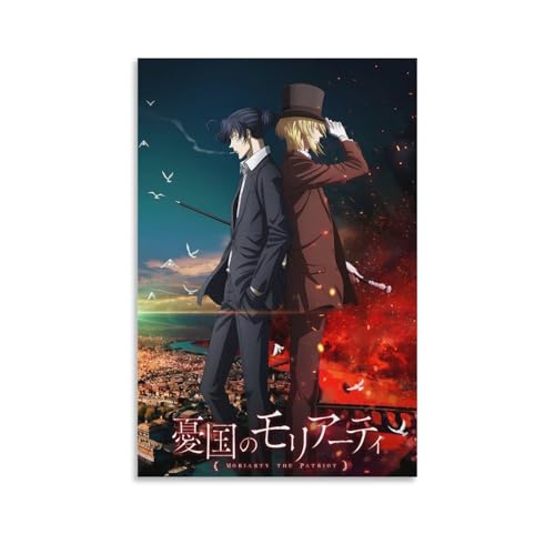 SUYEKON Moriarty Anime-Poster "The Patriot", Wandkunst, Gemälde, Poster, Leinwanddruck, Poster, Kunstwerke, Raumdekoration, 60 x 90 cm SUYEKON Moriarty Anime-Poster "The Patriot", Wandkunst, Gemälde, Poster, Leinwanddruck, Poster, Kunstwerke, Raumdekoration, 60 x 90 cm von SUYEKON