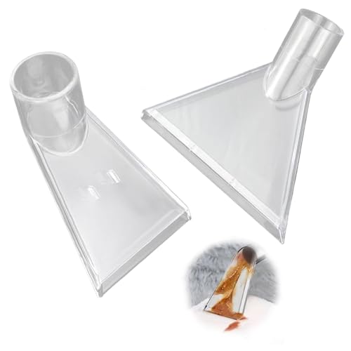 SUpoetry 2 Stück Polsterdüse Sprühsauger, Staubsauger Aufsatz, Staubsauger Düsen, Teppich Reinigung Düsen, Nasssauger Aufsatz Transparent, für die Autopflege Sofa Steppung Düse Nasssauger von SUpoetry