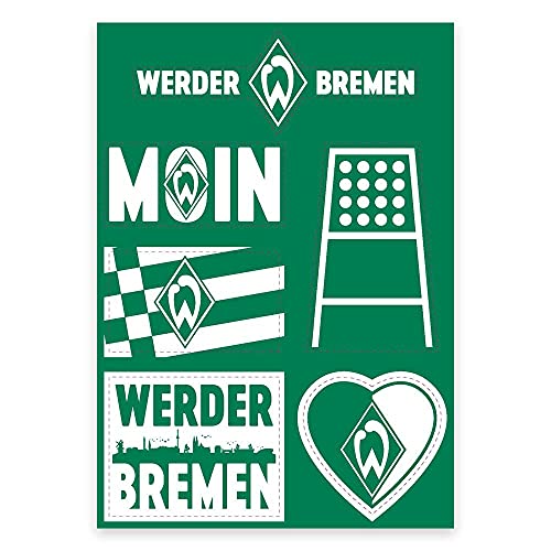 SV Werder Bremen Aufkleberkarte „Werder SV Werder Bremen Aufkleberkarte „Werder von SV Werder Bremen