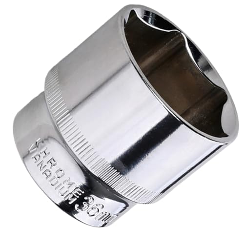 SVCEQZE 36 mm Nuss 1/2 Zoll Antrieb, 6-Kant Tiefe Stecknuss Mit Rostgeschütztem Antrieb, Stahl Radmutternlöser für LKW und Baumaschinen Wartung SVCEQZE 36 mm Nuss 1/2 Zoll Antrieb, 6-Kant Tiefe Stecknuss Mit Rostgeschütztem Antrieb, Stahl Radmutternlöser für LKW und Baumaschinen Wartung von SVCEQZE
