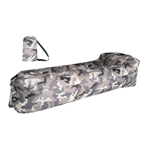 SVCEQZE Aufblasbare Liege, Wasserdichtes Luftsofa, Aufblasbares Sofa, Inflatable Sofa Beach, Luftmöbel, Air Lounger, Tragbare Zusammenfaltbare Liege Wasserdicht Bequem Mit Portable Paket von SVCEQZE