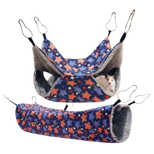 SVCEQZE Chinchilla Hängematte - 2 Stück Streifenhörnchen Hängematte - Bequemes Schlafmöbel Für Kleine Tiere Schlafplatz Spielbereich Kletter Spielzeug SVCEQZE Chinchilla Hängematte - 2 Stück Streifenhörnchen Hängematte - Bequemes Schlafmöbel Für Kleine Tiere Schlafplatz Spielbereich Kletter Spielzeug von SVCEQZE