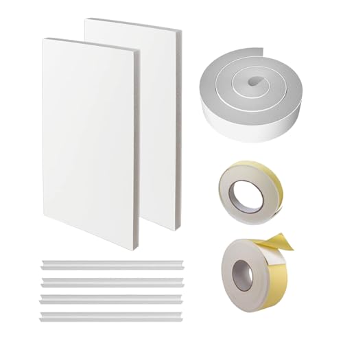 SVCEQZE Dämmplatte Aus EVA,2er Set Klimaanlage Dämmplatten | Wärme- Und Zugluftschutz Mit Obere Dichtung Für Wohnung, Wohnzimmer, Arbeitszimmer SVCEQZE Dämmplatte Aus EVA,2er Set Klimaanlage Dämmplatten | Wärme- Und Zugluftschutz Mit Obere Dichtung Für Wohnung, Wohnzimmer, Arbeitszimmer von SVCEQZE