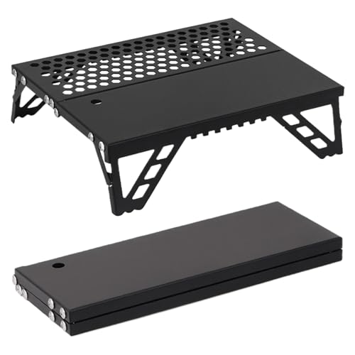 SVCEQZE Feuergrill - Aluminiumlegierung Faltbarer Grill Für Lagerfeuer - Faltbarer Kamingrill Für Barbecue Picknick Gartenpartys Und Wanderungen SVCEQZE Feuergrill - Aluminiumlegierung Faltbarer Grill Für Lagerfeuer - Faltbarer Kamingrill Für Barbecue Picknick Gartenpartys Und Wanderungen von SVCEQZE