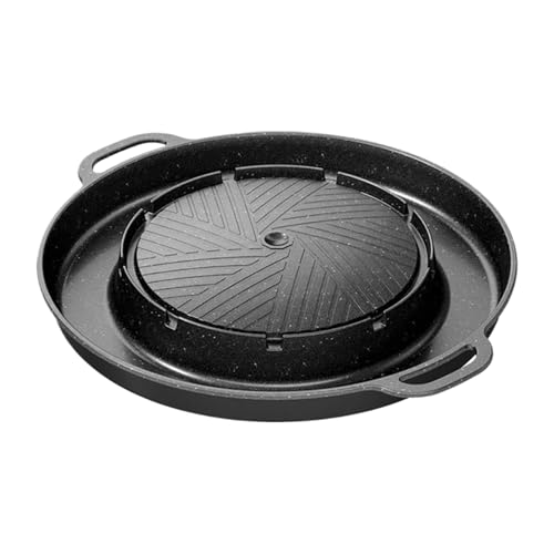 SVCEQZE Grillpfanne Hotpot 2 In 1 | Indoor Grillpfanne,Antihaftbeschichtete Grillplatte Tragbar Für Küche Tisch Grill Camping Outdoor SVCEQZE Grillpfanne Hotpot 2 In 1 | Indoor Grillpfanne,Antihaftbeschichtete Grillplatte Tragbar Für Küche Tisch Grill Camping Outdoor von SVCEQZE