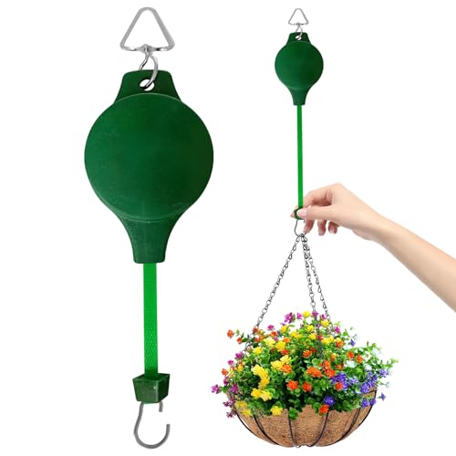 SVCEQZE Pflanzenhaken Flaschenzug,Verstellbarer Haken für Blumenampeln und Töpfe - Verstellbarer Pflanzencontainer Bewässerungshalter für Vogelhaus Gartenkörbe Grow Lampen Töpfe SVCEQZE Pflanzenhaken Flaschenzug,Verstellbarer Haken für Blumenampeln und Töpfe - Verstellbarer Pflanzencontainer Bewässerungshalter für Vogelhaus Gartenkörbe Grow Lampen Töpfe von SVCEQZE