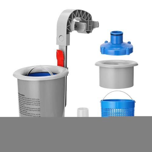 SVCEQZE Pool Skimmer Set | Wandmontierter Pool Skimmer Reiniger Für Die Schwimmbadpflege - Ersatzteil Schmutzentferner Für Garten Familie Hinterhof Vorfilter Nach Sturm von SVCEQZE
