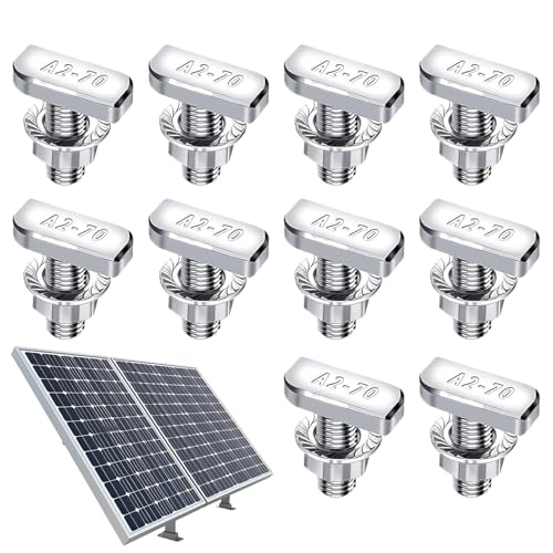 SVCEQZE T-Nutze Schrauben Set,Edelstahl Hammerkopf T-Schraube - Befestigungshardware für Werkbank Türmechanismus Solaranlagen Montage Industrieausrüstung Möbelbau SVCEQZE T-Nutze Schrauben Set,Edelstahl Hammerkopf T-Schraube - Befestigungshardware für Werkbank Türmechanismus Solaranlagen Montage Industrieausrüstung Möbelbau von SVCEQZE