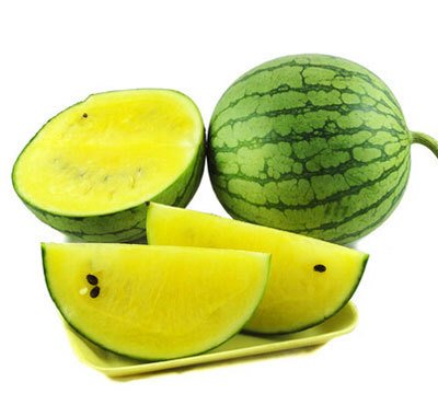 Süße Wassermelone Samen, Gelb Rot Blau Weiß Grün mini kleine Wassermelone Samen, Fruchtsamen, mischen 10pcs / bag von SVI