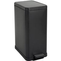 STM15 Mülleimer Treteimer 15l inkl. Inneneimer Softclose-Deckel Schwarz - Svita von SVITA