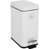 STM5 Mülleimer Treteimer 5l inkl. Inneneimer Softclose-Deckel Weiß - Svita von SVITA