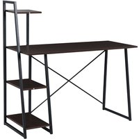 SVITA COMBO1 Schreibtisch Regal Nussbaum-Optik Metall-Beine SVITA COMBO1 Schreibtisch Regal Nussbaum-Optik Metall-Beine von SVITA