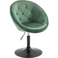 Havanna Sessel Lounge Clubsessel Barhocker Drehsessel Retro Dunkelgrün/Schwarz - Svita von SVITA