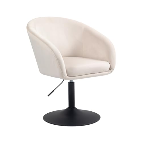 SVITA Jamaika Loungesessel Cocktailsessel Barsessel Clubsessel Polsterstuhl Tellerfuß mit Armlehnen Samt Creme SVITA Jamaika Loungesessel Cocktailsessel Barsessel Clubsessel Polsterstuhl Tellerfuß mit Armlehnen Samt Creme von SVITA