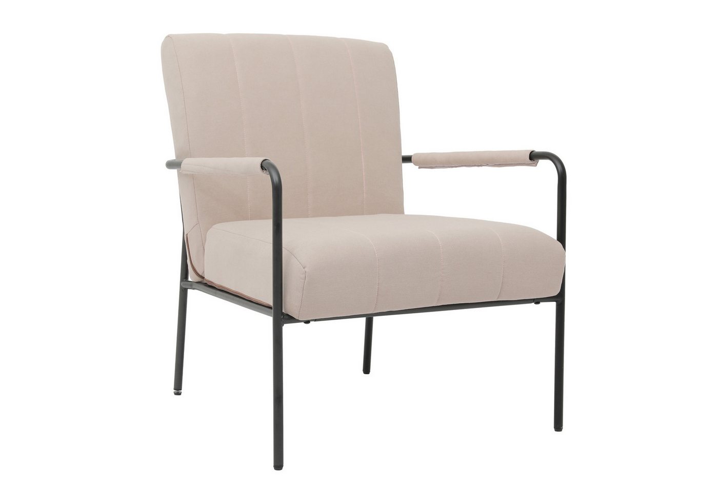 SVITA Loungesessel KYLE, Loungestuhl, mit Armlehnen, Steppnähte, Relaxsessel, Beige SVITA Loungesessel KYLE, Loungestuhl, mit Armlehnen, Steppnähte, Relaxsessel, Beige von SVITA