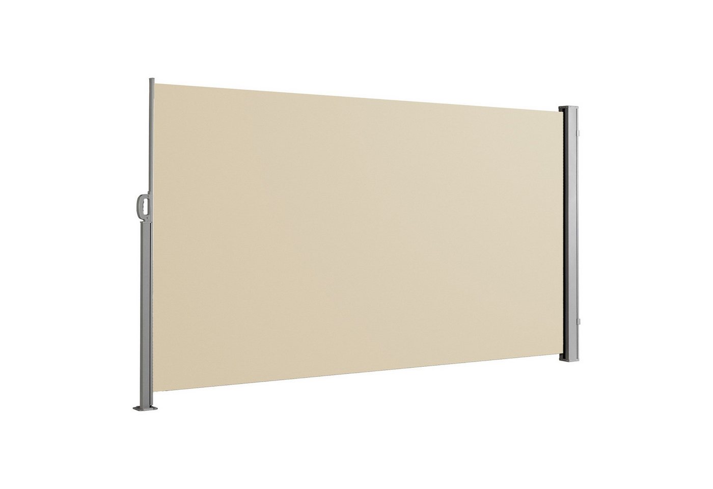 SVITA Seitenmarkise ausziehbar, Sichtschutz, UV50+, 500 x 160 cm, Beige von SVITA