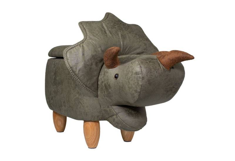 SVITA Sitzhocker Tierhocker (Tierhocker), Tiermotivhocker mit Stauraum, Weiche Polsterung, Sitzhocker von SVITA