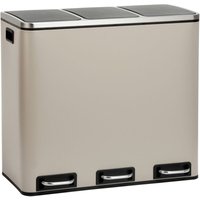 SVITA TM3X18 Mülleimer Papierkorb 54L Abfalleimer Mülltrennung Taupe SVITA TM3X18 Mülleimer Papierkorb 54L Abfalleimer Mülltrennung Taupe von SVITA