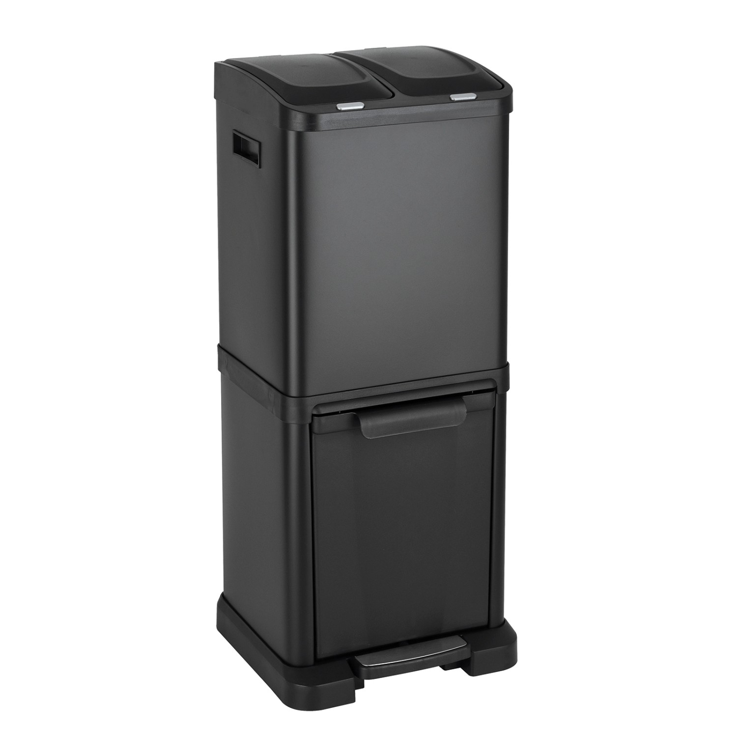 Svita 3xcombo 32L Mülleimer Mülltrennsystem Abfalleimer Mit Fächern Schwarz Svita 3xcombo 32L Mülleimer Mülltrennsystem Abfalleimer Mit Fächern Schwarz von SVITA