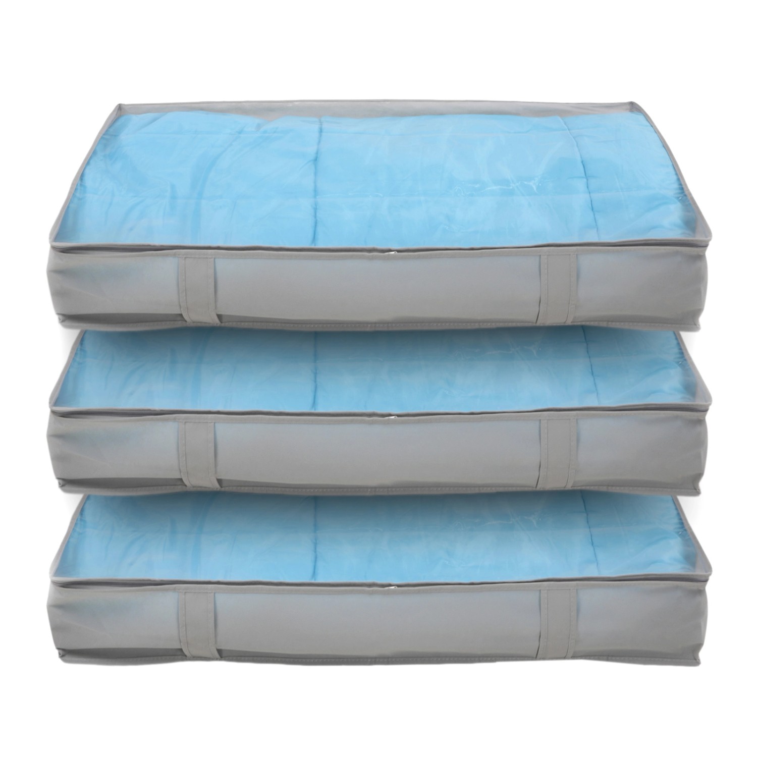 Svita Aufbewahrungstasche M 3er Set Organizer Unterbettkommode von SVITA