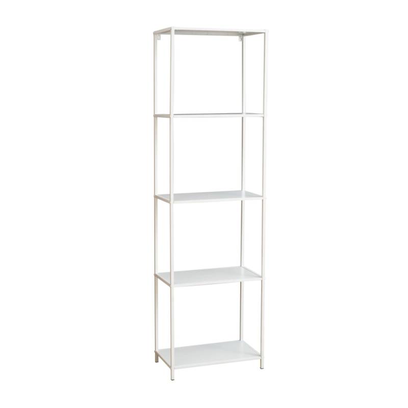 Svita Carpo Regal Bücherregal Design Industrial Style Schmal Metall Weiß Svita Carpo Regal Bücherregal Design Industrial Style Schmal Metall Weiß von SVITA