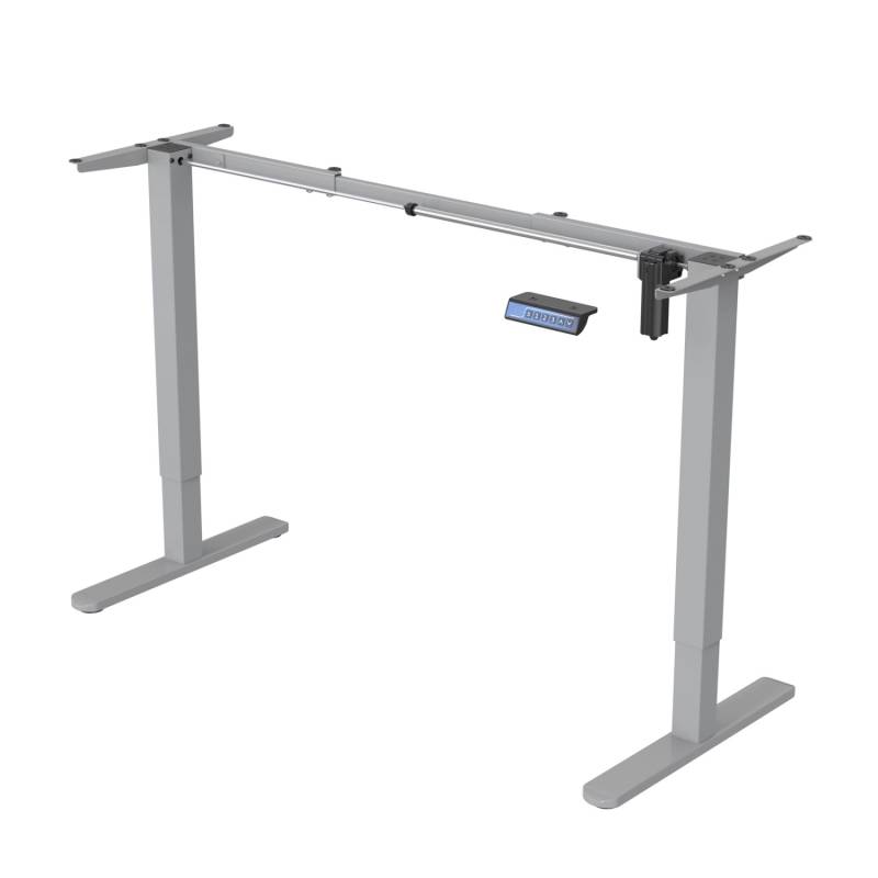 Svita Jiri Schreibtisch-Gestell Elektrisch Für Tischplatte Höhenverstellbare Tischbeine Memory-Funktion Metall Grau Svita Jiri Schreibtisch-Gestell Elektrisch Für Tischplatte Höhenverstellbare Tischbeine Memory-Funktion Metall Grau von SVITA