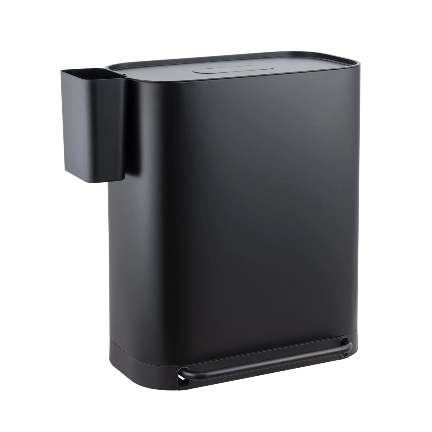 Svita MLT2X30 Mülleimer Treteimer 60l 2 Fächer Mit Deckel Schwarz Svita MLT2X30 Mülleimer Treteimer 60l 2 Fächer Mit Deckel Schwarz von SVITA