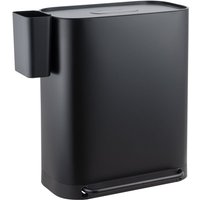 Svita - MLT2X30 Mülleimer Treteimer 60l 2 Fächer mit Deckel Schwarz von SVITA