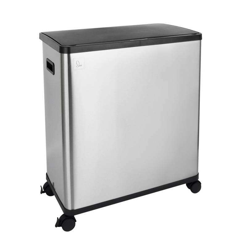 Svita SR2X30 Sensormülleimer Abfalleimer 2fach 60l Inklusive Inneneimer Räder Silber Svita SR2X30 Sensormülleimer Abfalleimer 2fach 60l Inklusive Inneneimer Räder Silber von SVITA