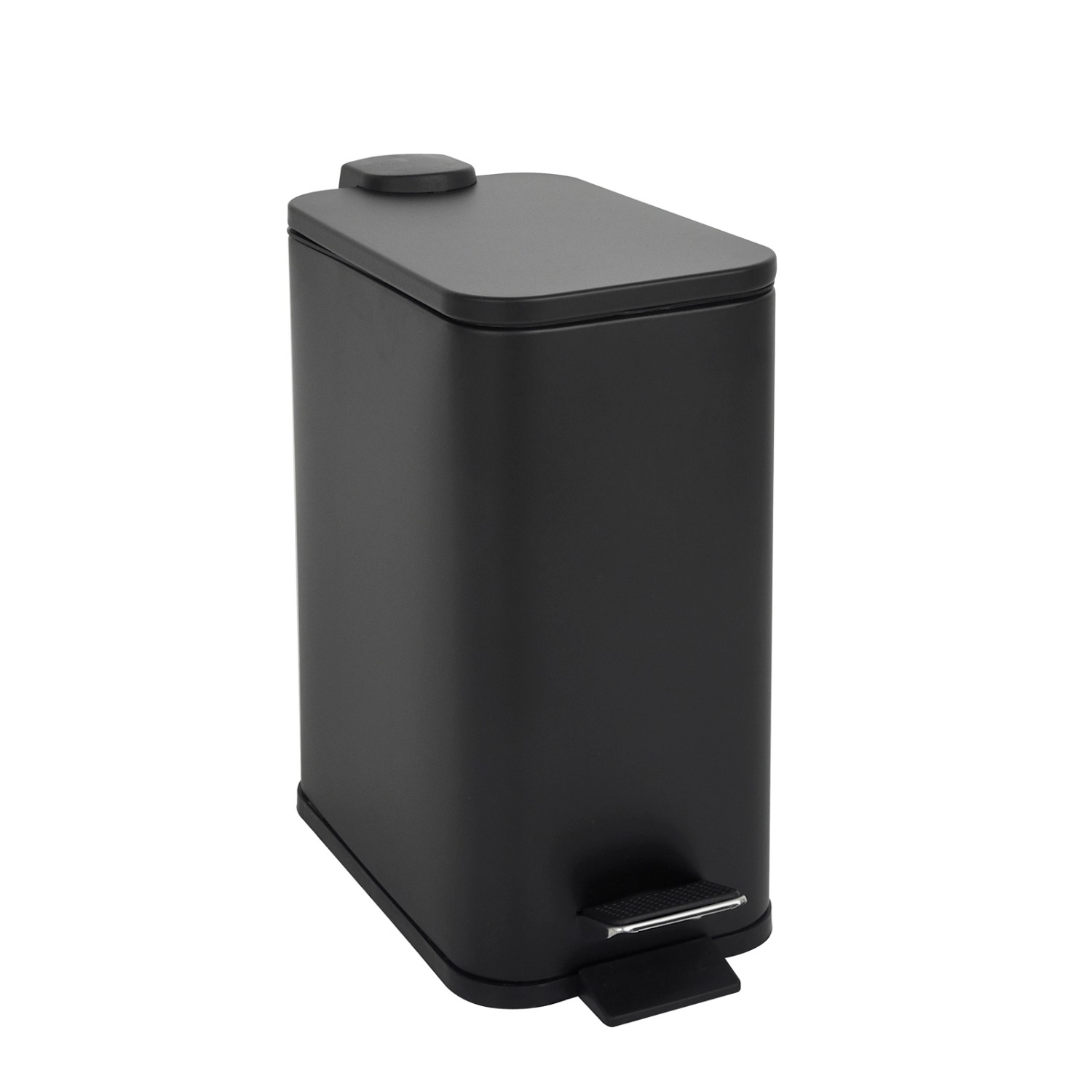 Svita ST5 Mülleimer Treteimer 5l Mit Inneneimer Softclose Rechteckig Schwarz Svita ST5 Mülleimer Treteimer 5l Mit Inneneimer Softclose Rechteckig Schwarz von SVITA