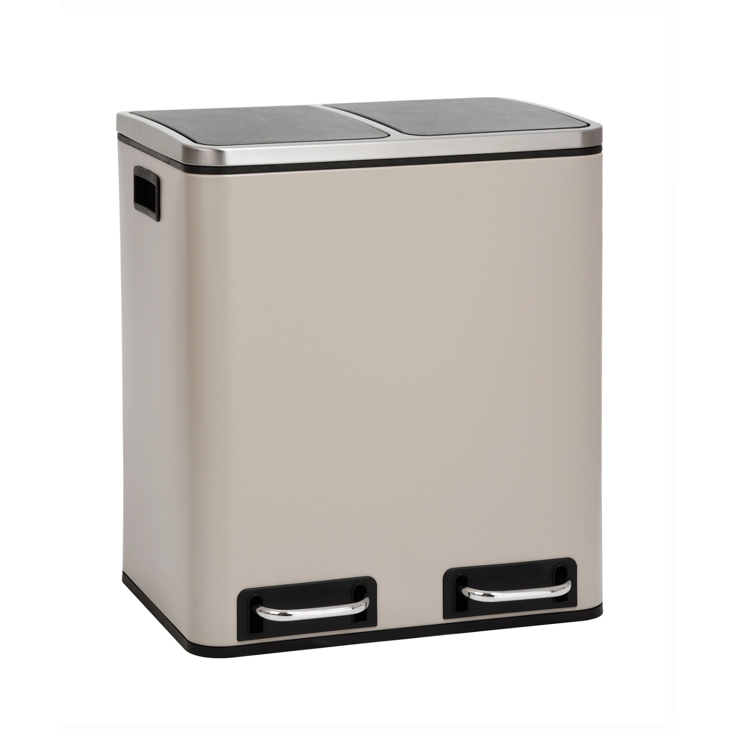 Svita TM2X15 Mülleimer 30 Mülltrennsystem Abfalleimer Mit Fächern Taupe Svita TM2X15 Mülleimer 30 Mülltrennsystem Abfalleimer Mit Fächern Taupe von SVITA