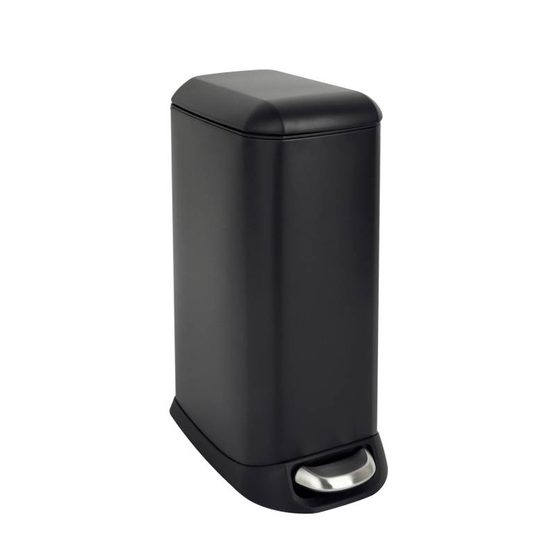 Svita TS12 Mülleimer Treteimer Abfalleimer 12l Mit Inneneimer Pedal Schwarz von SVITA