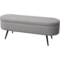 Svita - ivy Sitzbank Teddystoff Ottomane Sitzhocker mit Stauraum Polsterbank Grau Svita - ivy Sitzbank Teddystoff Ottomane Sitzhocker mit Stauraum Polsterbank Grau von SVITA