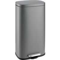 TQ30 Mülleimer grau 30L Treteimer Abfallbehälter Softclose Deckel - Svita TQ30 Mülleimer grau 30L Treteimer Abfallbehälter Softclose Deckel - Svita von SVITA
