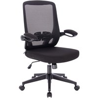 Svita - tom Bürostuhl Schreibtischstuhl ergonomisch verstellbar Rollen Schwarz von SVITA