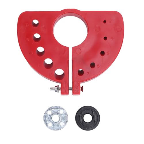 Angle Grinder Drill Bit Sharpener, Multi Specifications 3-12mm Drill Bit Grinding Attachment (Rot) von SVKMuuiYG