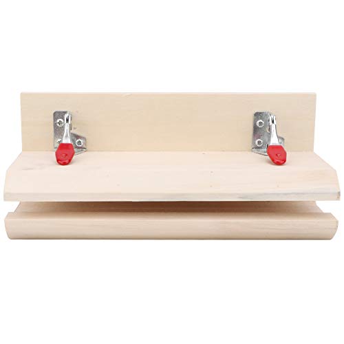 Leathercraft Wooden Table Clamp Stitching Tool for DIY Craft Stitching Horse Leather Clamp Hand Stitched Sewing Horizontal Wood von SVKMuuiYG
