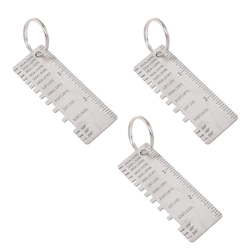 Metal Sheet Thickness, Stainless Steel Wire Welding Measuring Tool 3PCS Metal Sheet Thickness, Stainless Steel Wire Welding Measuring Tool 3PCS von SVKMuuiYG