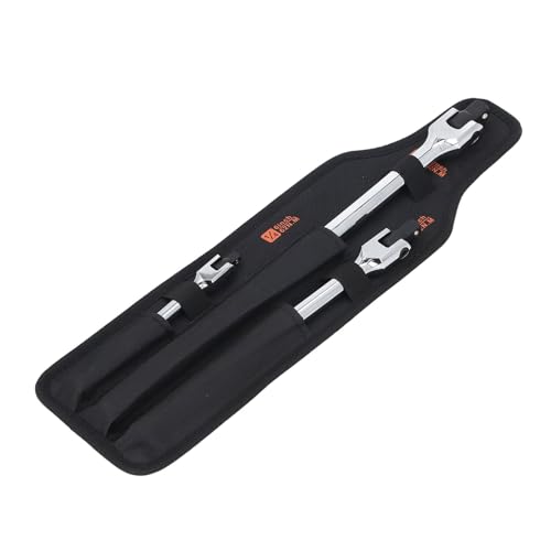 SVKMuuiYG 3-teiliges Brechstangen-Set, 1/4 Zoll, 3/8 Zoll, 1/2 Zoll Antrieb, drehbarer Kopf, Verlängerung, langer Steckschlüssel von SVKMuuiYG
