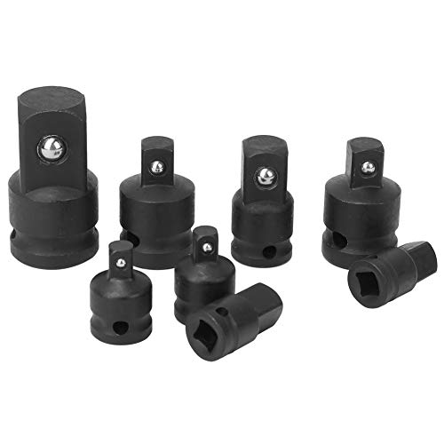 Schwarzer Sockeladapter, 8pcs Reduzierer CRV -Impact -Schraubenschlüsselwandler Set Schwarzer Sockeladapter, 8pcs Reduzierer CRV -Impact -Schraubenschlüsselwandler Set von SVKMuuiYG