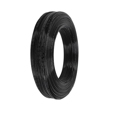 SVKVBNLNGK 1 M Schwarz Rot UL1332 PTFE Draht 30 28 26 24 22 20 18 16 14 13 12 11 10AWG FEP Isolierte Verzinnten kupfer Kabel for 3D Drucker Draht(Black,1M_26AWG) von SVKVBNLNGK