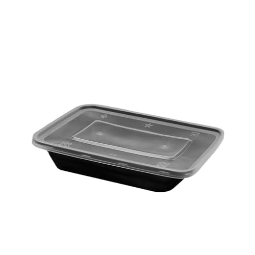 SVKVBNLNGK 10/30 Stück schwarze Einweg-Lebensmittelboxen, Obstsalatbehälter for Deckel, Sandwiches, Lunchbox for Mitnehmen, auslaufsichere Aufbewahrungsbox for den Kühlschrank Lunch-Box(480ml,30Pack) SVKVBNLNGK 10/30 Stück schwarze Einweg-Lebensmittelboxen, Obstsalatbehälter for Deckel, Sandwiches, Lunchbox for Mitnehmen, auslaufsichere Aufbewahrungsbox for den Kühlschrank Lunch-Box(480ml,30Pack) von SVKVBNLNGK